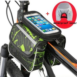 Bolsa de Marco de Tubo Frontal Superior para Bicicleta de Montaña, 1 Unidad, Resistente al Agua, Almacenamiento de 6,0 Pulgadas, Funda de Teléfono, Bolsa de Sillín con Pantalla Táctil - Product Image 5
