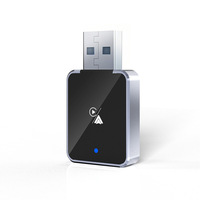 Adaptador Inalámbrico Inteligente 2 en 1 para Auto, Diseño Mini Portátil, USB-A, Plug-and-Play, Adaptador Inalámbrico Carplay para Conversiones Android Auto