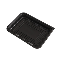 Récipients alimentaires jetables pp rentables auto-chauffants pratiques et personnalisés en plastique pour boîte à lunch