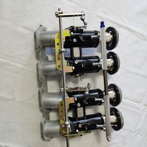 FAJS L5-6 raccordo di collegamento ALL dual WEBER DCOE carburatore e collegamento dell'acceleratore L per PII-4 DELLORTO - Product Image 5