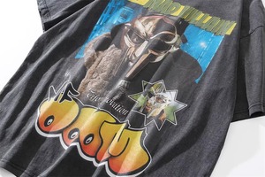 Men's <b>Rapper</b> Character Laser Printed 100% Organic Cotton Casual Short Length Short-sleeved <b>T</b>-<b>shirt</b> with Quick Dry Feature - Product Image 4