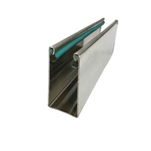 Thanh Trượt Dẫn Hướng 7.5Cm Bằng Thép Không Gỉ Cửa Cuốn Theo Yêu Cầu Bằng Cao Su - Product Image 1