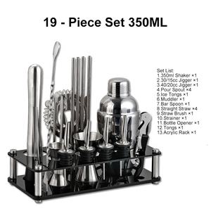 304 acier inoxydable Cocktail Shaker verre Schick tasse main Shaker Cocktail bar mélange outil ensemble débutant Shaker - Product Image 5