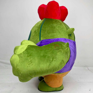 Costumi da Mascotte Anime di Personaggi dei Cartoni Animati <span class=keywords><strong>Brawl</strong></span> <span class=keywords><strong>Stars</strong></span>, Grandi e Rotondi, per Adulti, Altezza 2,2m, per Eventi e Spettacoli - Product Image 3