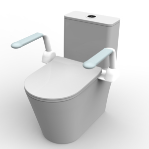 Barra de Apoyo <span class=keywords><strong>para</strong></span> Inodoro de Diseño Moderno, Plástico Ecológico, Instalación sin Agujeros, <span class=keywords><strong>para</strong></span> Uso Doméstico, Mueble Auxiliar de <span class=keywords><strong>Baño</strong></span> - Product Image 3