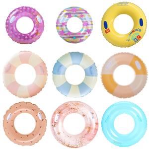 Anneaux de natation écologiques pour adultes et enfants avec poignées flottantes Anneaux d'aisselles en vedette de cé<span class=keywords><strong>l</strong></span>ébrités Internet - Product Image 3