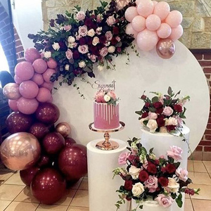 Rbeifeng — fleurs artificielles personnalisées, décorations de <span class=keywords><strong>mariage</strong></span>, <span class=keywords><strong>bordeaux</strong></span> - Product Image 2