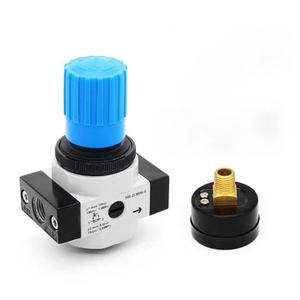 Válvula Reguladora de Presión de Aire de 4 Puntos MIDI para Fuente de Aire de Alta Presión FESTO LR/HR-1/4-MINI, Válvula Reductora de Presión Neumática de 4 Puntos - Product Image 5