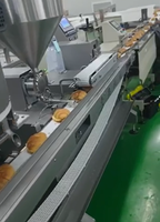 Machine automatique de découpe de pain et d'injection de crème de haute précision ADMF, directement de l'usine, pour croissants, sandwichs, gâteaux, boulangerie, aliments