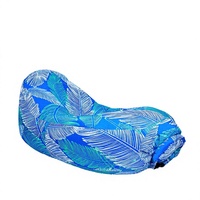 Fauteuil gonflable de camping d'extérieur, canapé-lit gonflable en polyester