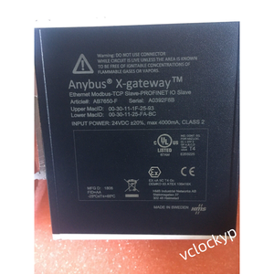 Anybus AB7650-F X-gateway Modbus TCP Slave PROFINET IO Server มือสอง - Product Image 2