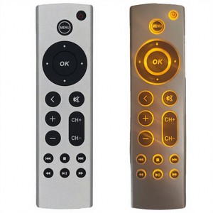Télécommande pour Apple <span class=keywords><strong>TV</strong></span> MC377LL/A 1/2/3/4, A1294 A1218/MA711 A1378/MC572 A1427/MD199 A1625/MGY52/MLNC2 A1842/MQD22, Argent - Product Image 1