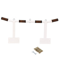 Barre de traction murale avec logo personnalisé Barre de traction multiprise pour la musculation à domicile