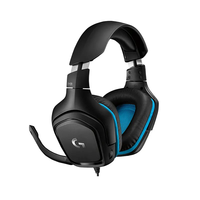 Logitech G431 7.1 Surround Sound Gamer Headset Ergonomie Casque de jeu filaire pour bureau de jeu PC PS