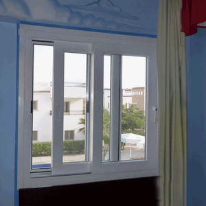 หน้าต่างบานเลื่อน UPVC เชิงพาณิชย์ ทนทานสูง ผลิตจากสแตนเลส คุณภาพสูง ใช้งานได้ยาวนาน กระจกสามชั้น กันเสียง สำหรับโครงการห้องพักโรงแรม - Product Image 2
