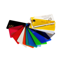Plaque acrylique colorée résistante aux UV, épaisseur 3 mm, panneau en PMMA, idéal pour les luminaires et les présentoirs de vente au détail