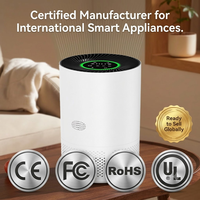 Purificateur d'air anti-odeurs pour animaux de compagnie avec diffuseur d'aromathérapie, filtration HEPA multicouche, purificateur d'air pour la maison