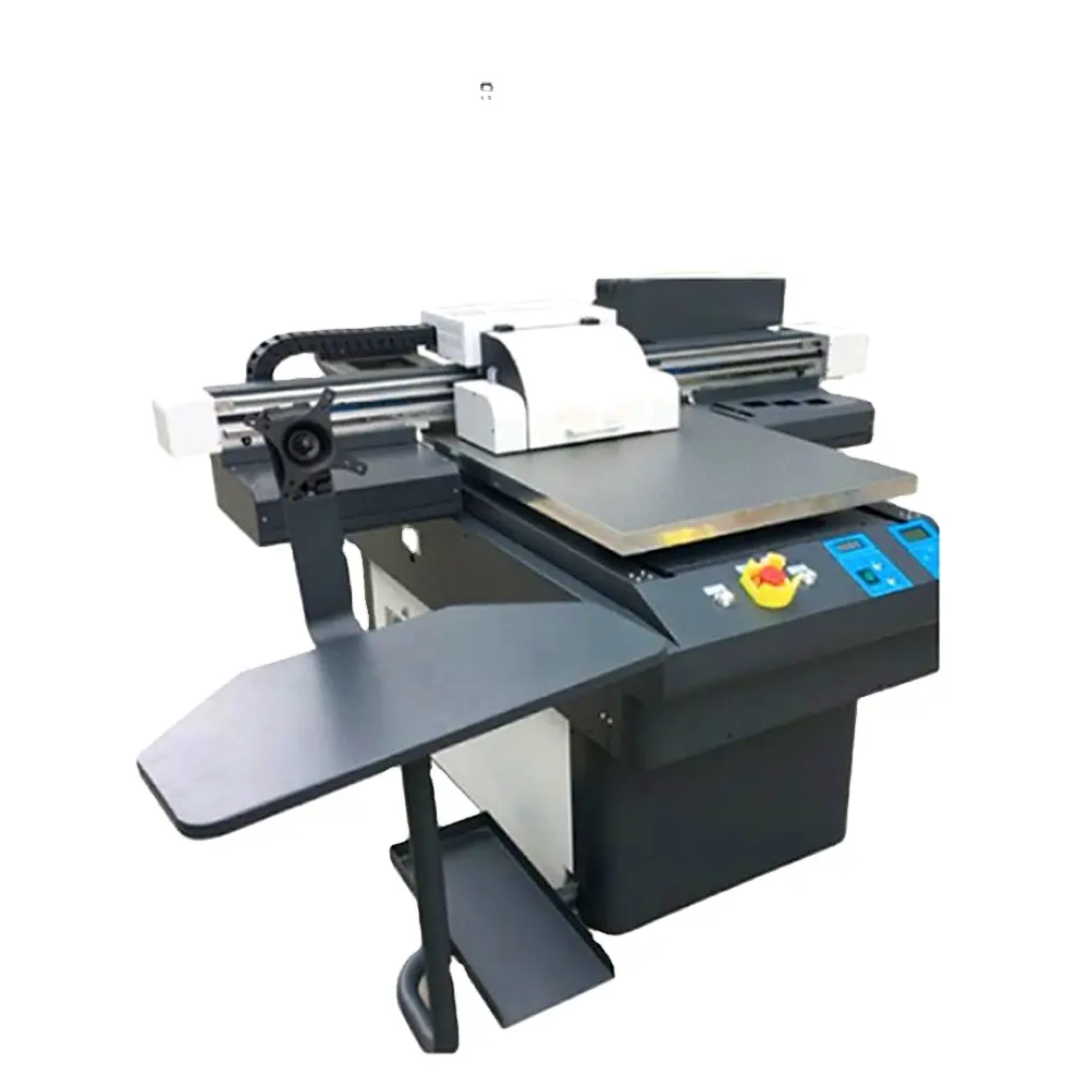Free Shipping Tax FRONT Brand Smart UV Printer Double Head DX-UV6090 Small Desktop Office Equipment Any flatbed printing
