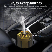 Diffuseur de parfum pour voiture USB rechargeable, écologique, longue durée, vente en gros