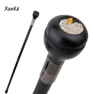 Noir Vintage tête d'aigle décoré bâton <span class=keywords><strong>de</strong></span> marche affaires Gentleman Style <span class=keywords><strong>britannique</strong></span> canne <span class=keywords><strong>de</strong></span> marche Halloween Cosplay accessoires - Product Image 4