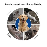 Neues, individuell anpassbares, intelligentes, wasserdichtes Mehrkanal-Hundetrainingsgerät – Anti-Bell-Fernbedienungs-Vibrations- und Schockhalsband gegen Bellen