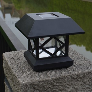 Solar Garden <b>Light</b> Led Warm White Outdoor Wall Mount Water Resistant With Solar <b>Panel</b> For Patio Yard Decor - Product Image 4
