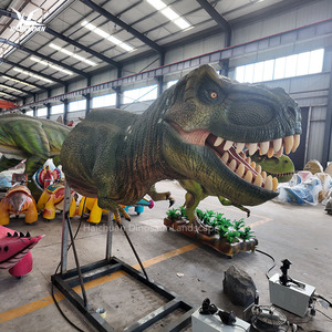 Demi-corps Trex dinosaure modèle grand robot animatronique simulateur de silicone mécanique mural pour <span class=keywords><strong>Jurassic</strong></span> <span class=keywords><strong>Park</strong></span> décor pour la maison - Product Image 4