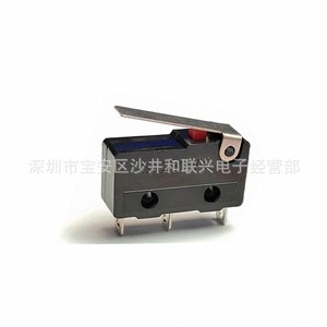 Micro-interrupteur KW11-3Z-2 3A 250VAC SPST à usage industriel avec levier - Product Image 3