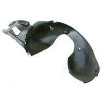 Revestimiento de Guardabarros Delantero para Citroen C3 A5 DS3, Plástico Negro, Pieza de Repuesto 2010 - Product Image 1