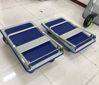 Carretilla Plegable con Ruedas, Plataforma de Transporte, Carro de Mano, Carretilla con Ruedas