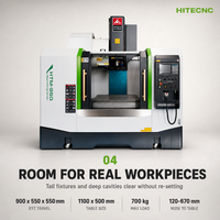 Machine CNC industrielle HTM950 avec construction rigide pour un fraisage lourd stable et une production de pièces fiables