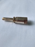 Embout de buse laser de précision en cuivre chromo-zirconium, broche d'alignement multi-étapes pour équipement laser à fibre, usinage CNC, électroérosion à fil