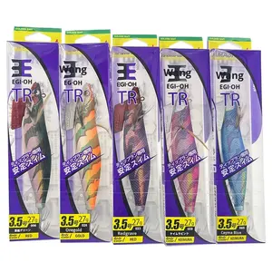 YAMASHITA EGI <span class=keywords><strong>OH</strong></span> TR 3.0 de Japón #   Señuelo de Pesca de Plástico Impreso para Camarones, Sepias, Pulpos, Pesca en Aguas Profundas, Calamar de Cola Grande, Cebo Vivo - Product Image 1