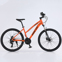 Bicyclette de montagne simple en aluminium de 26 pouces à la mode pour hommes et femmes