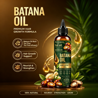 Soin capillaire africain : Huile de Batana avec mélange d'huile de thé, sérum hydratant pour le cuir chevelu, anti-casse, pour cheveux 4C Habesha
