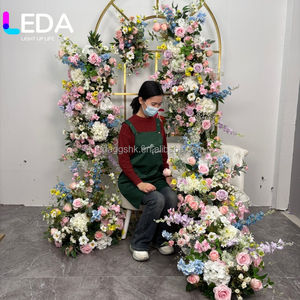 LEDA Wedding Decorations Floral Arrangement Hanging <b>Flowers</b> Blue Artificial Wedding <b>Flowers</b> - Product Image 3