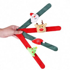 Wholesale New Decoration <b>Small</b> Tree Deer Ring Creative Santa Elk Clap Circle Cute Christmas Gift - Product Image 5