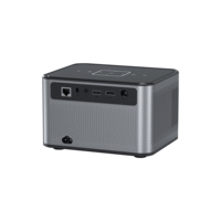 Projecteur intelligent Android 9 8K 3D prêt à l'emploi, WIFI, LED, LCD, mini home cinéma, portable, objectif autofocus, 2500 lumens, batterie intégrée, courte portée