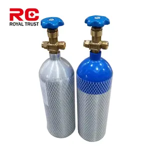 Cheap Medical Supplier Co2 Cylinder Aluminium Oxygen Gas Cylinder For Hospital And Home Use