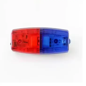 Có thể sạc lại LED Vai ánh sáng màu đỏ và màu xanh nhấp nháy cảnh báo ánh sáng đêm tuần tra Vai ánh sáng - Product Image 3