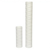 Cartouche filtrante à enroulement en fil de soie DM de qualité industrielle pour sédiments profonds, 5 microns, haute capacité de retenue des impuretés pour le traitement de l'eau