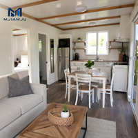 Maison mobile en conteneur d'acier résidentiel, design moderne du milieu du siècle, pour hôtel, bureau, atelier, site touristique, amovible