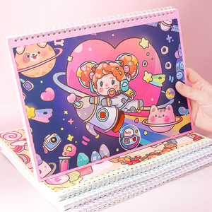Colección <span class=keywords><strong>de</strong></span> regalos exquisitos <span class=keywords><strong>para</strong></span> niños, libro <span class=keywords><strong>de</strong></span> liberación <span class=keywords><strong>de</strong></span> libros, patrón <span class=keywords><strong>de</strong></span> dibujos animados <span class=keywords><strong>para</strong></span> <span class=keywords><strong>niñas</strong></span>, cuaderno colorido al por mayor - Product Image 5