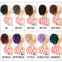 Extensions synthétiques de queue de cheval Dreadlock pour femmes cordon de serrage queue de cheval déesse Dreadlock cordon Clip sur cheveux de queue de cheval