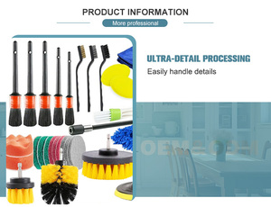 Offre Spéciale : Kit de Lavage et Détail Auto 40 Pièces – <span class=keywords><strong>Brosse</strong></span> à Neige, Pistolet à Mousse, Pulvérisateur, <span class=keywords><strong>Brosse</strong></span> pour <span class=keywords><strong>Perceuse</strong></span>, Grand Gant de Lavage, Serviettes PP+PVC - Product Image 4