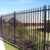 Valla de acero inoxidable de 40mm x 40mm, lámina de cerca de 8x4 para puerta de valla
