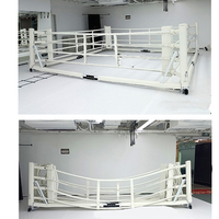 Cage de MMA professionnelle pliable, ring de boxe en cuir artificiel, logo personnalisé, carré, compétition, acier inoxydable, personnalisable