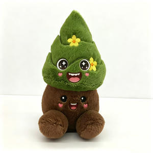Juguete de peluche de árbol personalizable, Peluche de planta, Peluche con temática de naturaleza, Peluche de árbol verde, Lindo peluche de árbol - Product Image 3