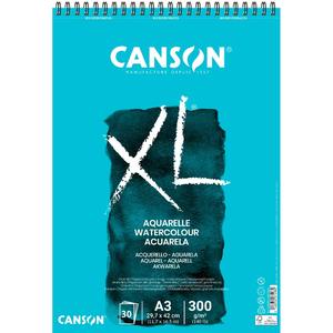CANSON - Album per Acquerelli XL con Rilegatura a Spirale A3 30 Fogli - Product Image 1