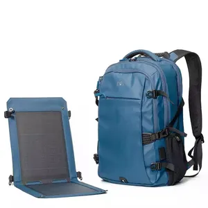 लोकप्रिय पानी के सबूत यूएसबी चार्ज बहुक्रिया bagpack सौर बैटरी पावर बैंक पैनल बैग बैटरी सौर पैनलों बैग